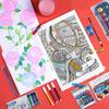 DOMS Painting Kit Pack of 1 8 Items Creative Art Set for Kids Artists, Office & School Works Multicolour Gift Kit