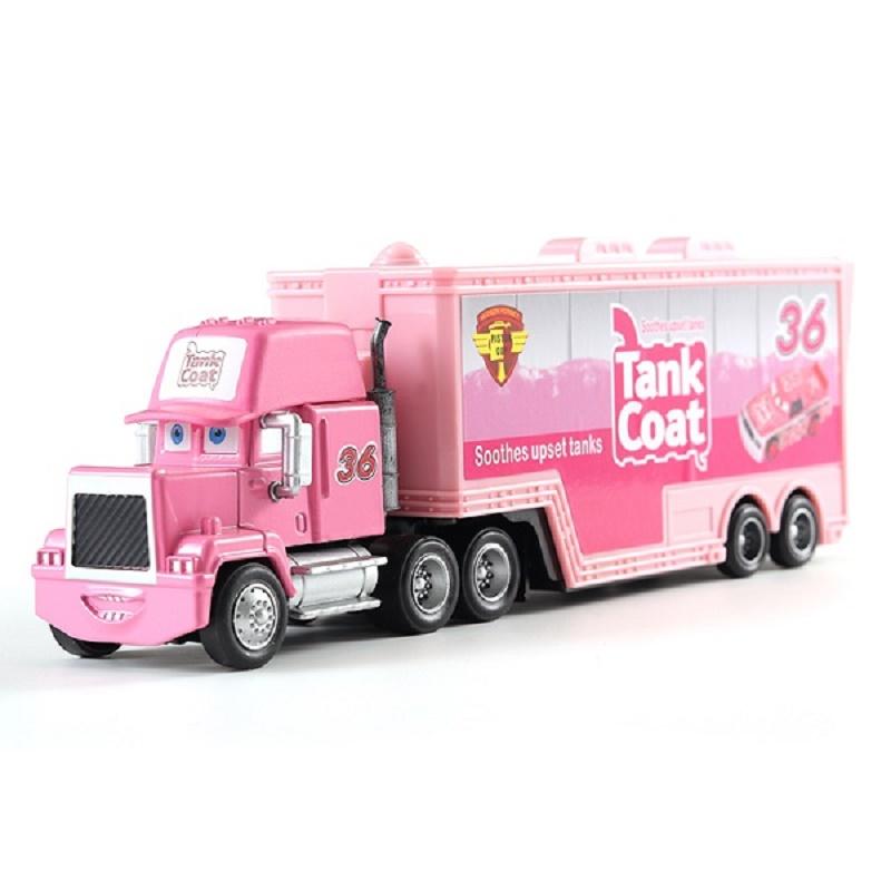 Pixar Cars Truck Model Car 1/55 Die Casting Eugene Carbureski Container Trucks Racing Toy Birthday Gifts Kids Toys Collectibles
