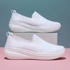 2025 Breathable Loafers Women Spring Summer Slip On Knitted Sports Shoes Woman Anti Slip Soft Sole Walking Shoes Lady