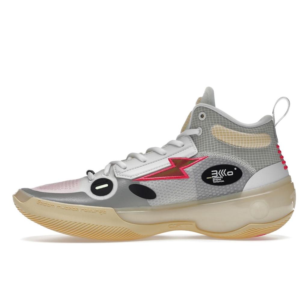 Li-Ning Way of Wade 10 Blossom Men Sneakers White Black ABAS115-1
