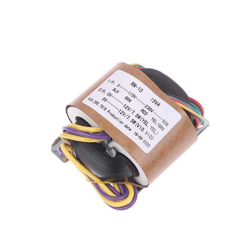 Rn-10 R Core Transformer 10W R10 Dual 9V 12V 15V 18V Transformers 230V To 2X9V Copper 115V Shield Pre-Decode Board Power Supply