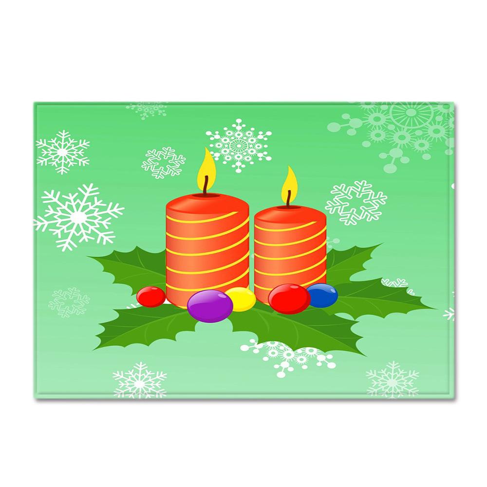 Christmas Living Room Floor Mat Bedroom Dining Room Carpet Carpet Doormat