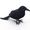 Halloween Flocked Black Crow Ornament - Party Decoration Prop Shirt