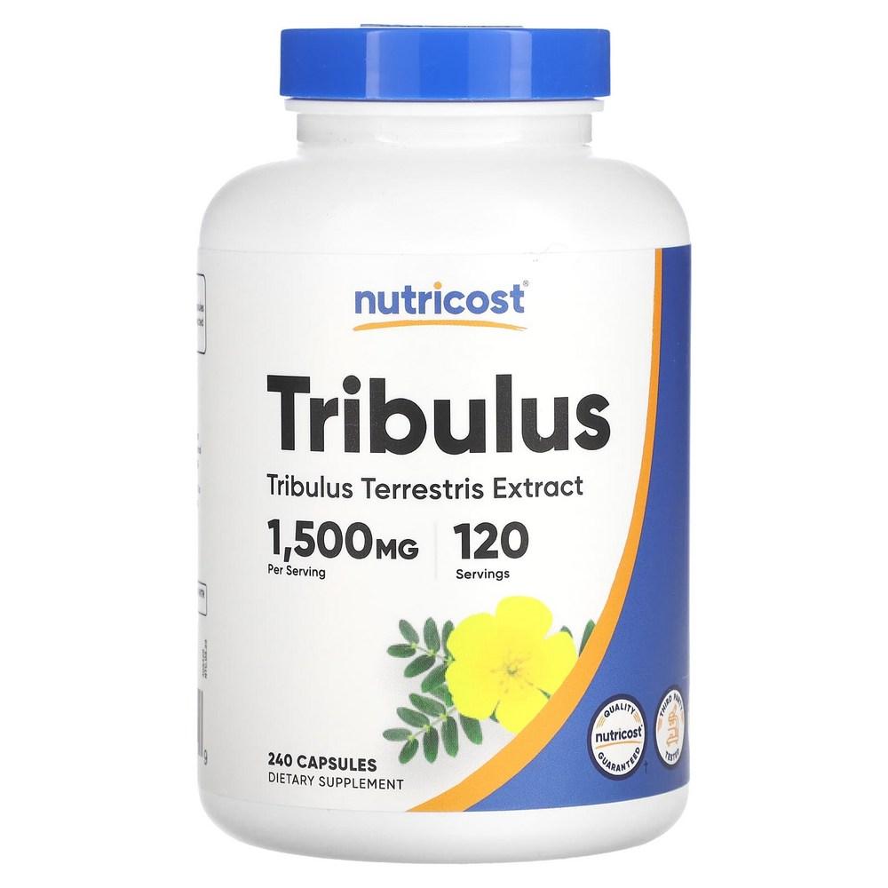 Nutricost Tribulus Capsules 240 Tablets, 750mg per tablet. Tribulus Capsules 240 Tablets, 750mg per tablet, 1 pcs 240 tablets