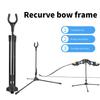 Jagd Recurve Bögen Ständer Abnehmbarer Recurve Bögen Halter Ständer Tragbar Faltbarer Bögen Halter für Jagd Outdoor Sportarten