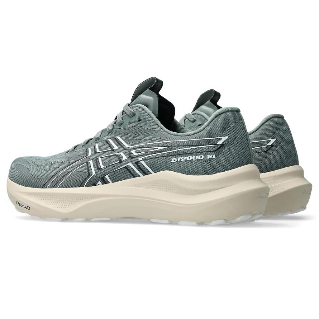 Asics 14 Running 020 Size 2E GT-2000 Shoes, 1011C056, Men's (Monument/White), 26.5 Cm,