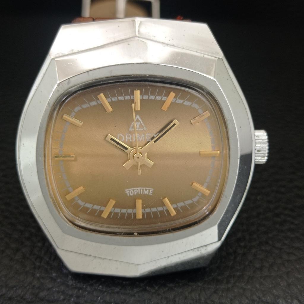 VINTAGE DRIMEX HAND-WINDING SWISS MENS REFURBISHED WATCH a704643-1