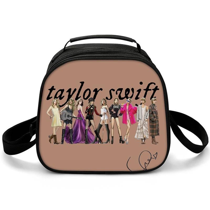 Runde Isolierte Lunchtasche Kinder Büroangestellte - Niedliches Cartoon-Design Auslaufsicher Wiederverwendbar Eispack-kompatibel 20L Fassungsvermögen