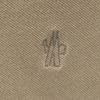 Moncler Short Sleeve Skipper Polo Shirt XS Beige Fawn Women Used
