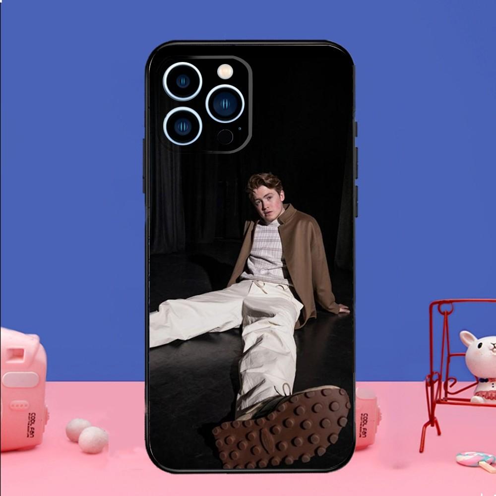 Actor Kit C-Connor Phone Case For iPhone 14,13,12 Mini 11 Pro XR,X,XS,MAX 6S,7,8 Plus Silicone Cover Soft black