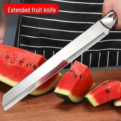 Large Stainless Steel Fruit and Melon Cutter Peeler Knife for Home and Commercial Use