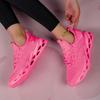 Women's/Men's  Sneakers Large Size Lightweight Sports Shoes Flyweave Fitness Jogging Shoes Outdoor Sports Shoes
