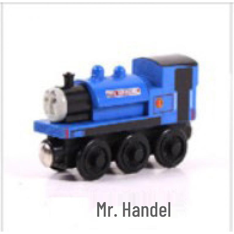 Magnetic Thomas the Tank Engine Wooden Train Set with Cake Party Decorations