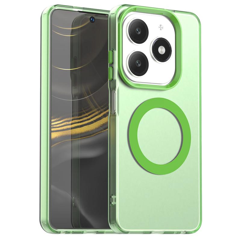 Magnetic Adsorption Wireless Charge Cover For Infinix Smart 8 Transparent Case For Infinix Smart 8 Case For Infinix Smart 8 Case