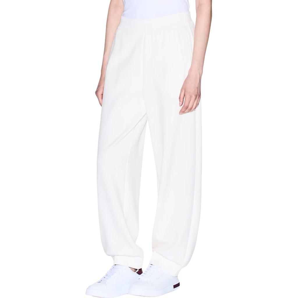 Armani Exchange Pocket Elastic Waist Long Casual Pants Women pants XW001011-AF16111-U1003
