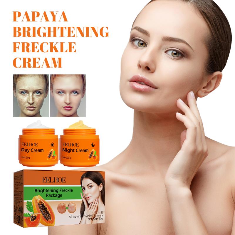 Papaya Freckle Cream Pigmentation Control for Face Moisturizing Brightening Day Cream for Dark Age Spots