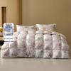 Mercury Home Textiles 90% White Duck Down Warm Winter Quilt