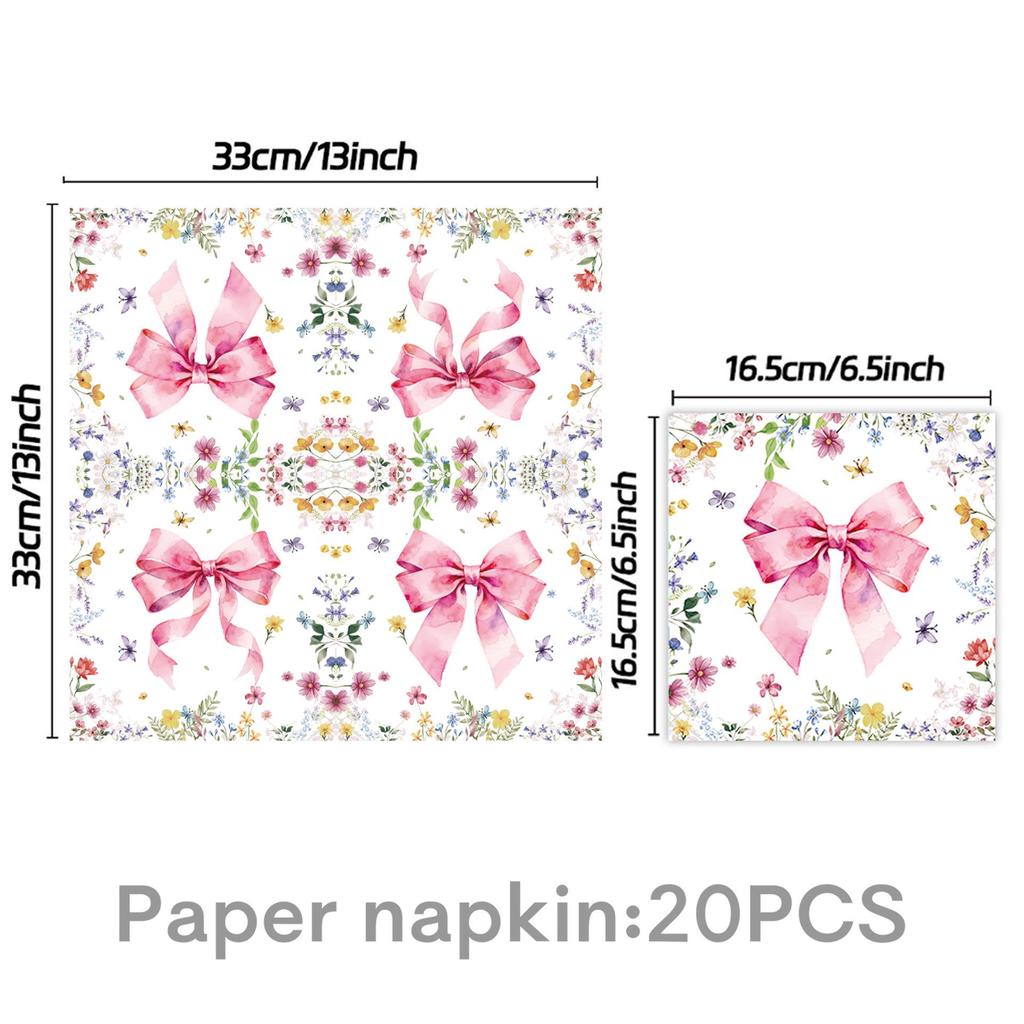 Nuovo Set di Stoviglie per Festa di Compleanno a Tema Fiori Rosa: Include Tovaglia, Piatti e Stendardi.