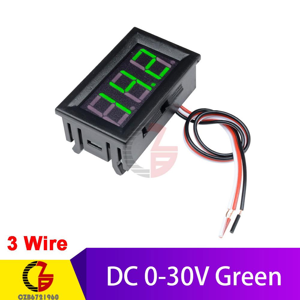 High Accuracy DC 100V 10A Digital Car Voltmeter Ammeter Motorcycle Voltage Indicator Tester Current Meter Replace USB Tester 12V
