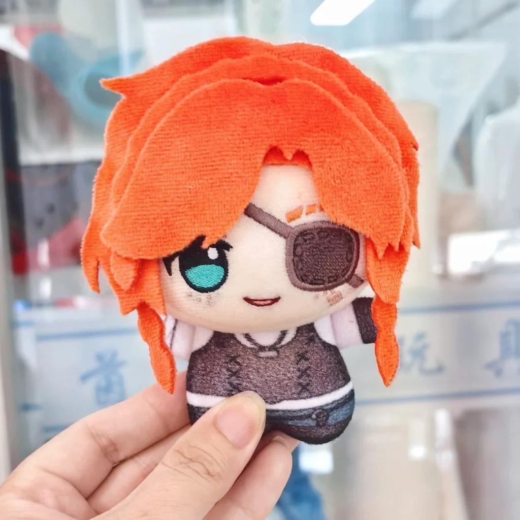 10 Cm Identity V Berenhil Gruff Attribute Plush Dress Up Cotton Doll Cosplay Clothes Pendant Keychain Plushie Toys For Kids