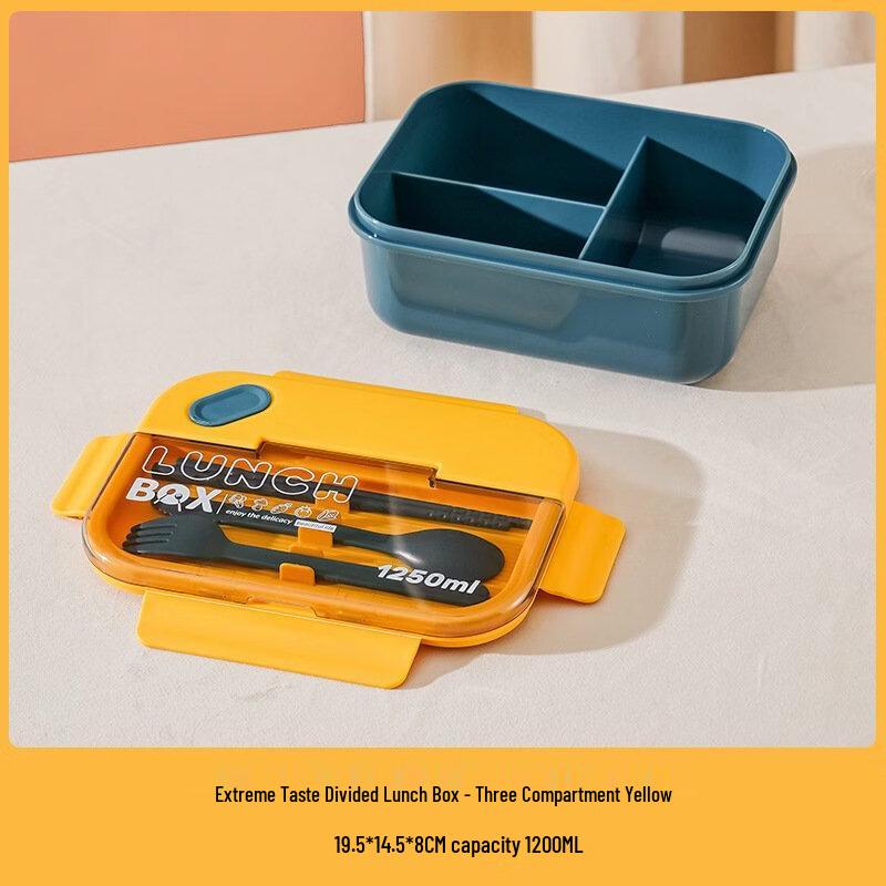 ZISIZ Insulated Lunch Box with Compartments