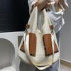 Ladies Vintage Mesh Tote Bag Large Capacity Commuter Shoulder Handbag
