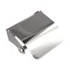 Cloakroom Toilet Wall Mounted Tissue Roll Holder Silver