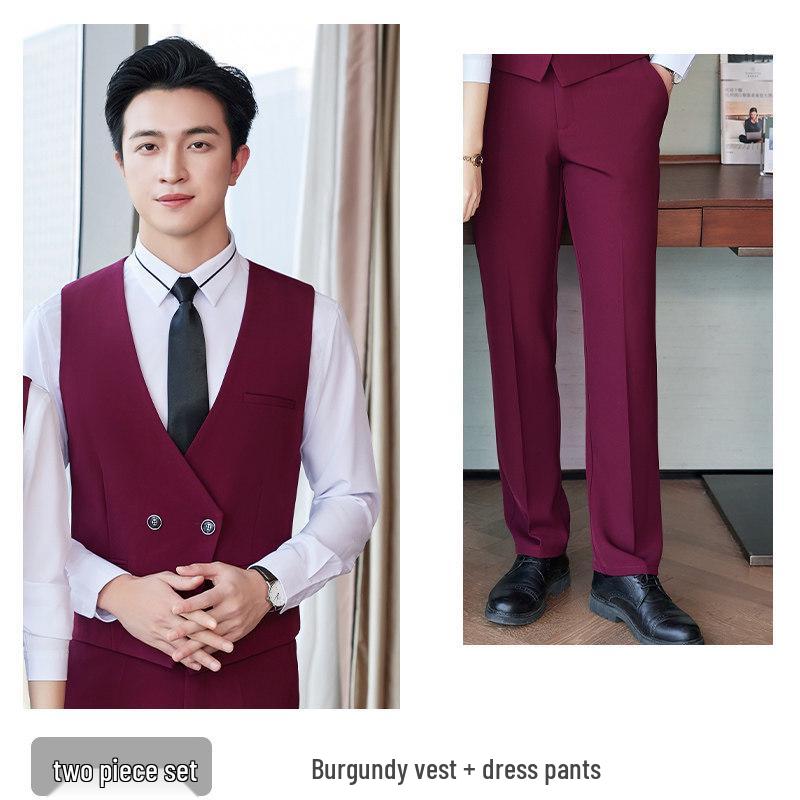 Unisex Professional Vest for Hotel and Catering Staff