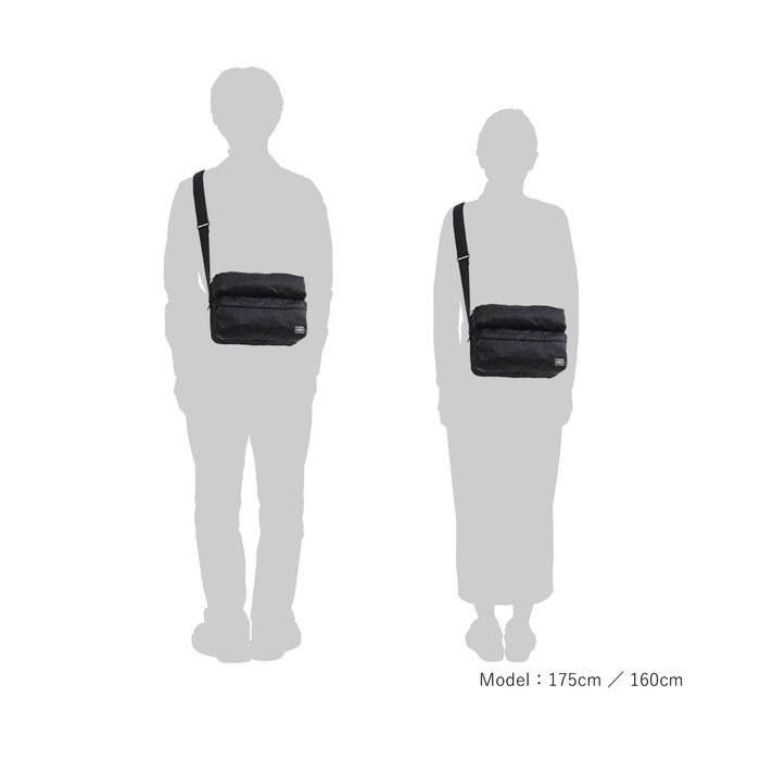 [Porter] Frame Shoulder Bag (S) Black Free Size