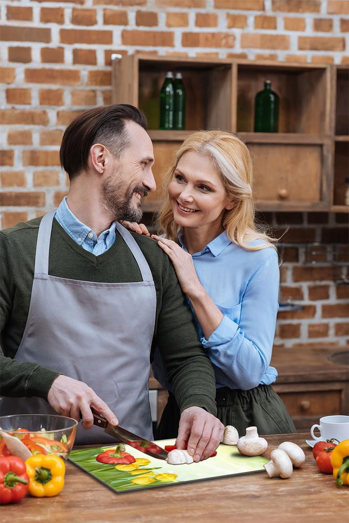 SZKLANA DESKA DO KROJENIA 30x52 Tulipany