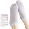 MiiOW Women's Socks, Purple Rabbit Short Tube Socks, Boat Socks, Odor-Resistant Breathable Cartoon Casual Socks, Printed Low-Cut Socks, 5 Pairs