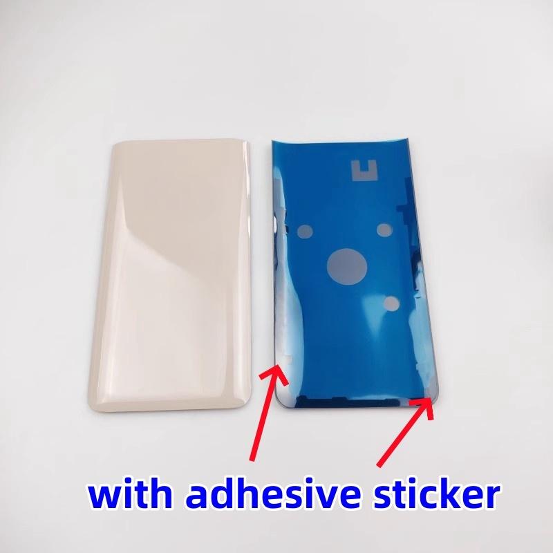Back Glass Back Cover for Samsung Galaxy A80 SM-A8050 A805N A805B/U Battery Cover Housing Cover Repair Parts Battery Door