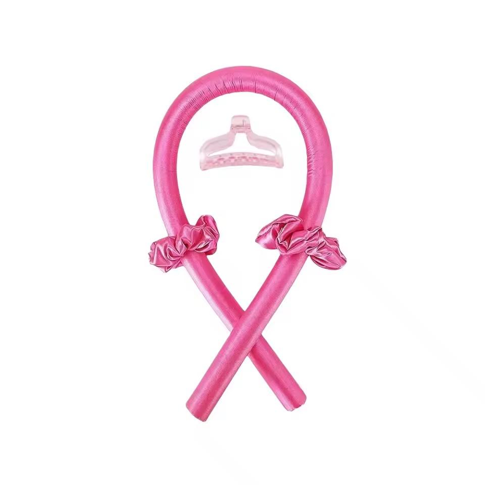 Heatless Curling Rod Headband Silk Curls Ribbon Hair Rollers Sleeping Soft Headband Lazy Hair Curlers Hair DIY Styling Tools