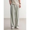 HAUT TON Men's Lightweight Casual Drawstring Straight-Leg Pants