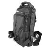 Men Nylon Backpack Waterproof Fashionable Multi Pocket Shoulder Chest Messenger Bag with USB Charging Port 5 Pocket