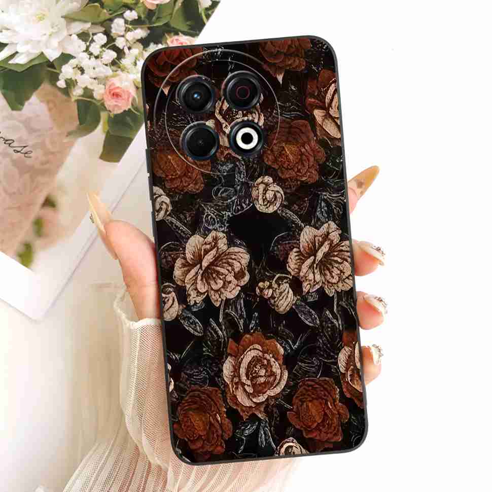 For Tecno Spark 30 Pro 4G KL7 Case Butterfly Dragon Soft Silicone Cover For Tecno Spark30 Spark 30 Pro Shockproof Phone Cases