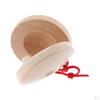 Kids Child Wooden Castanet Percussion Flamenco Musical Instrument Toy Early Learning