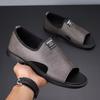 Open-toed men's breathable sandals soft-soled outer wear driving shoes outdoor casual shoes