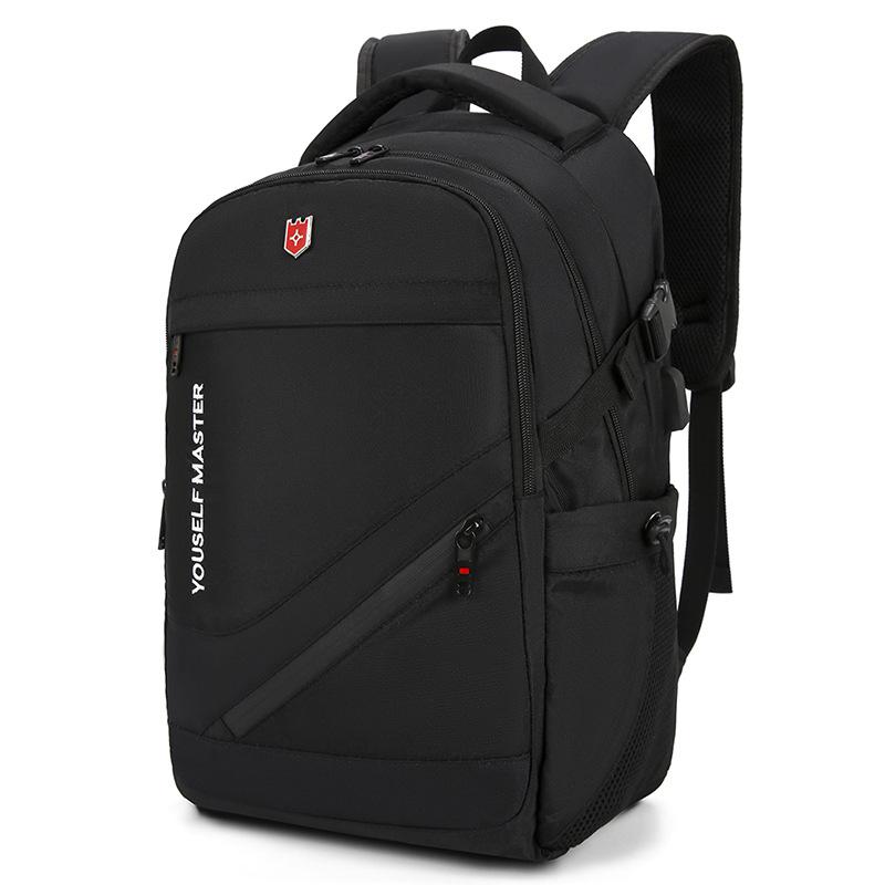 New large capacity business computer travel backpack men's bag middle and high school student school bag casual multifunctional backpack