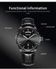 Genuine Men's Automatic Outdoor Sports Watch - Waterproof, Luminous, with Week and Calendar Display