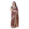 Yashika Damen Banarasi Kanjivaram Kunstseide Sariset mit Bluse Saris für Damen Saris Neue Saris Neueste Saris (ZU