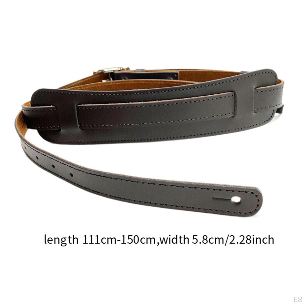 Adjustable Guitar Strap for Replacement Lightweight Design Bass