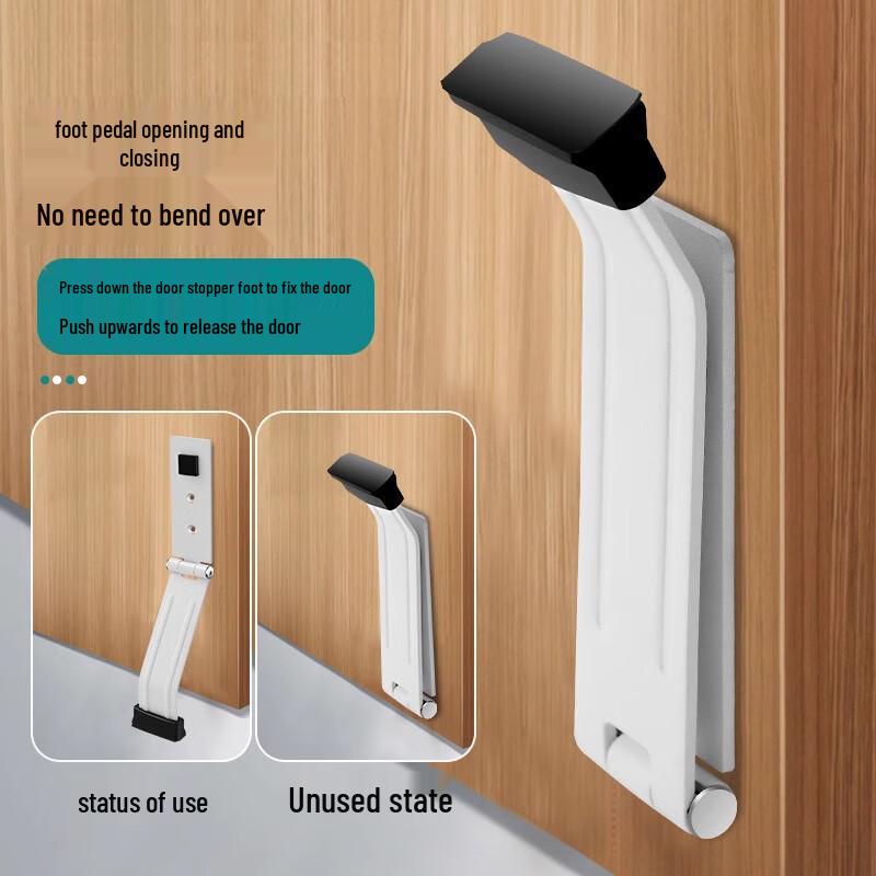 Punch-Free Door Stopper