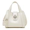 Women's Genuine Leather Alligator Pattern Handbag Niche Design Small Vegetable Basket Tote Commuter Crossbody Bag