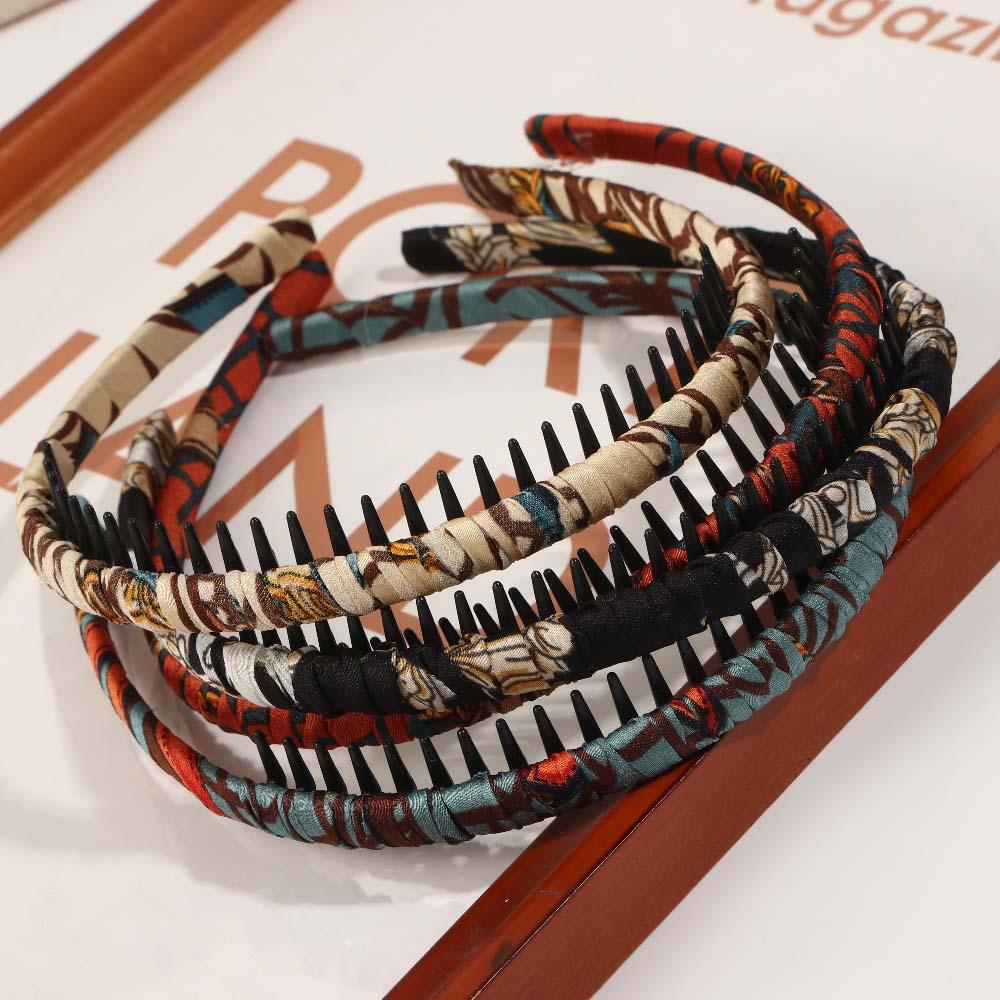 Für Mädchen Gesicht Waschen Rutschfestes Zähnekopfband Kunststoff Koreanischer Stil Haarspangen Damen Haarreif