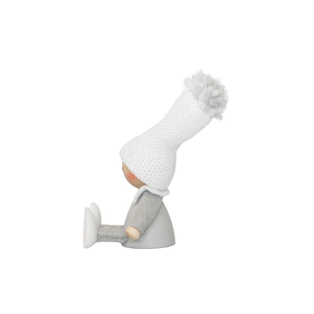 NORDIKA nisse Christmas Wooden Doll Sitting Flat (Boy / NRD120612)