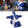 Completo da Boxe per Fotografia di Neonati Delicato sulla Pelle Chiusure Sicure Costume per Celebrazione dei 100 Giorni del Neonato