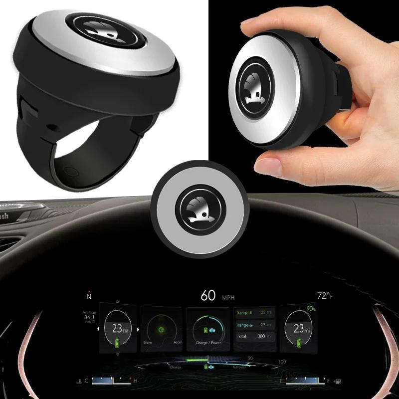 2025 New Turning Steering Wheel Booster Spinner Knob 360 Degree Rotation Metal Bearing For Skoda Octavia A5 A7 1 Rapid Fabia Yet