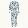Ladies Round Neck Loose Sweatshirt And Elastic Waist Straight Trousers Two Piece Casual Home Outfit