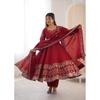 Beautiful Bollywood Ethnic Anarkali Suit Indian Wedding Party Wear Salwar Kameez